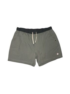 Vuori Kore Short Lined 5" Green Athletic Shorts
